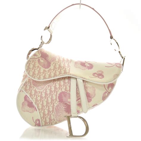 pink saddle bag